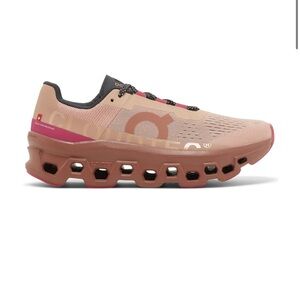 Women's Running Shoes - Pink and Tan